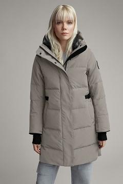 Chamarras Canada Goose Mujer Outlet - Bennett Abrigos Black Label Beige QN0162534